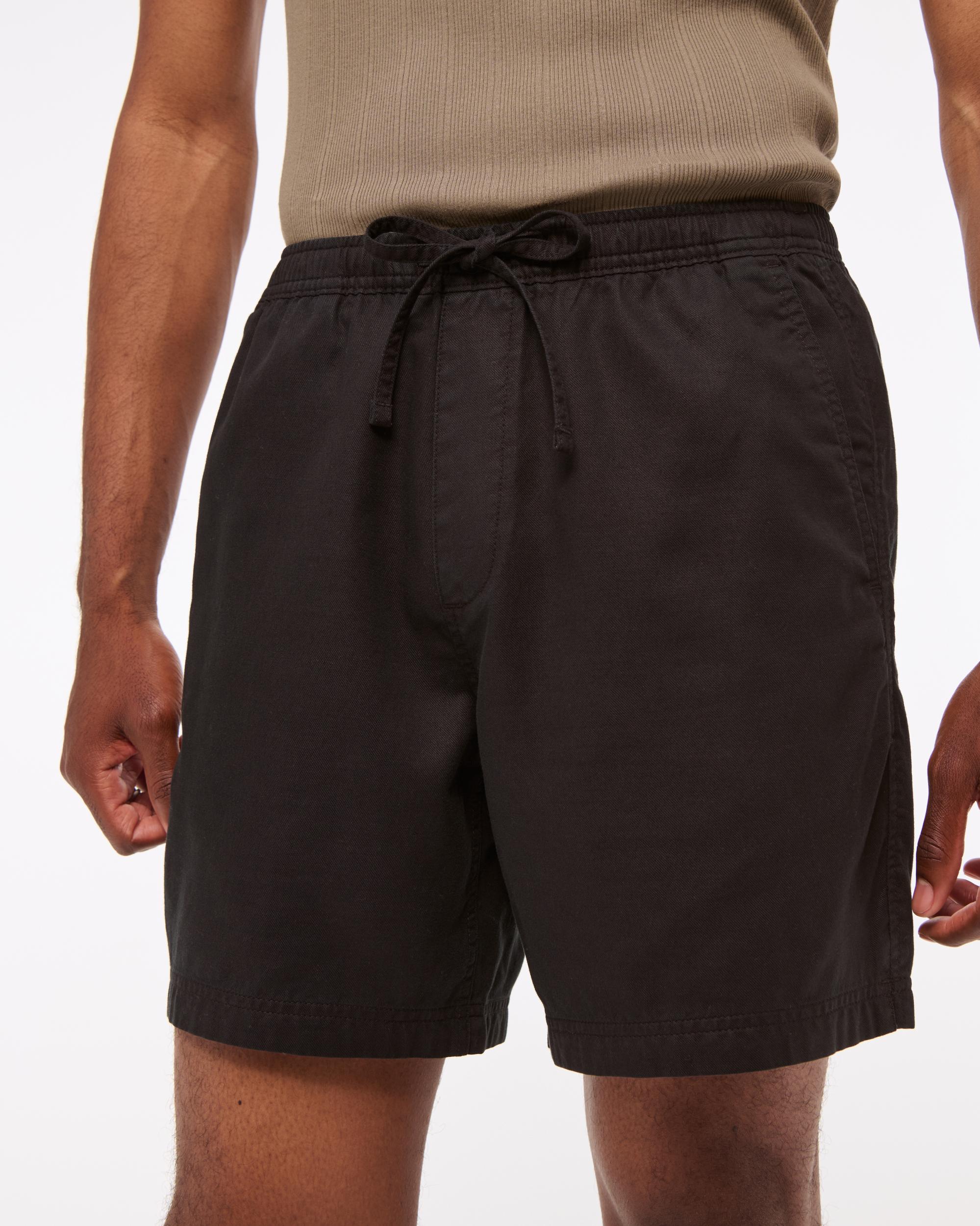 Cotton-Blend Pull-On Short Product Image