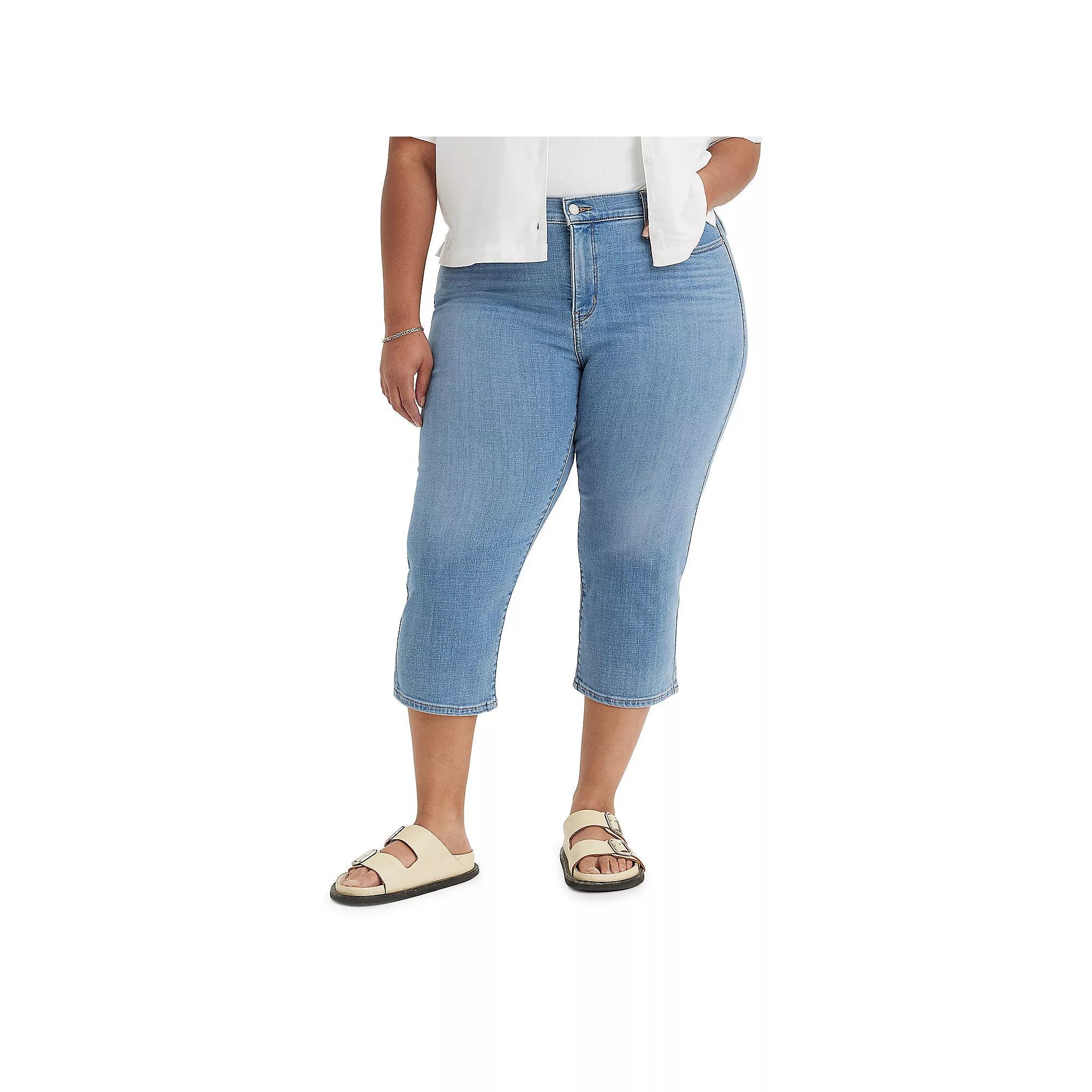 Plus Size Levi's® 311 Shaping Capris, Women's, Size: 20 W, Lapis Level Product Image