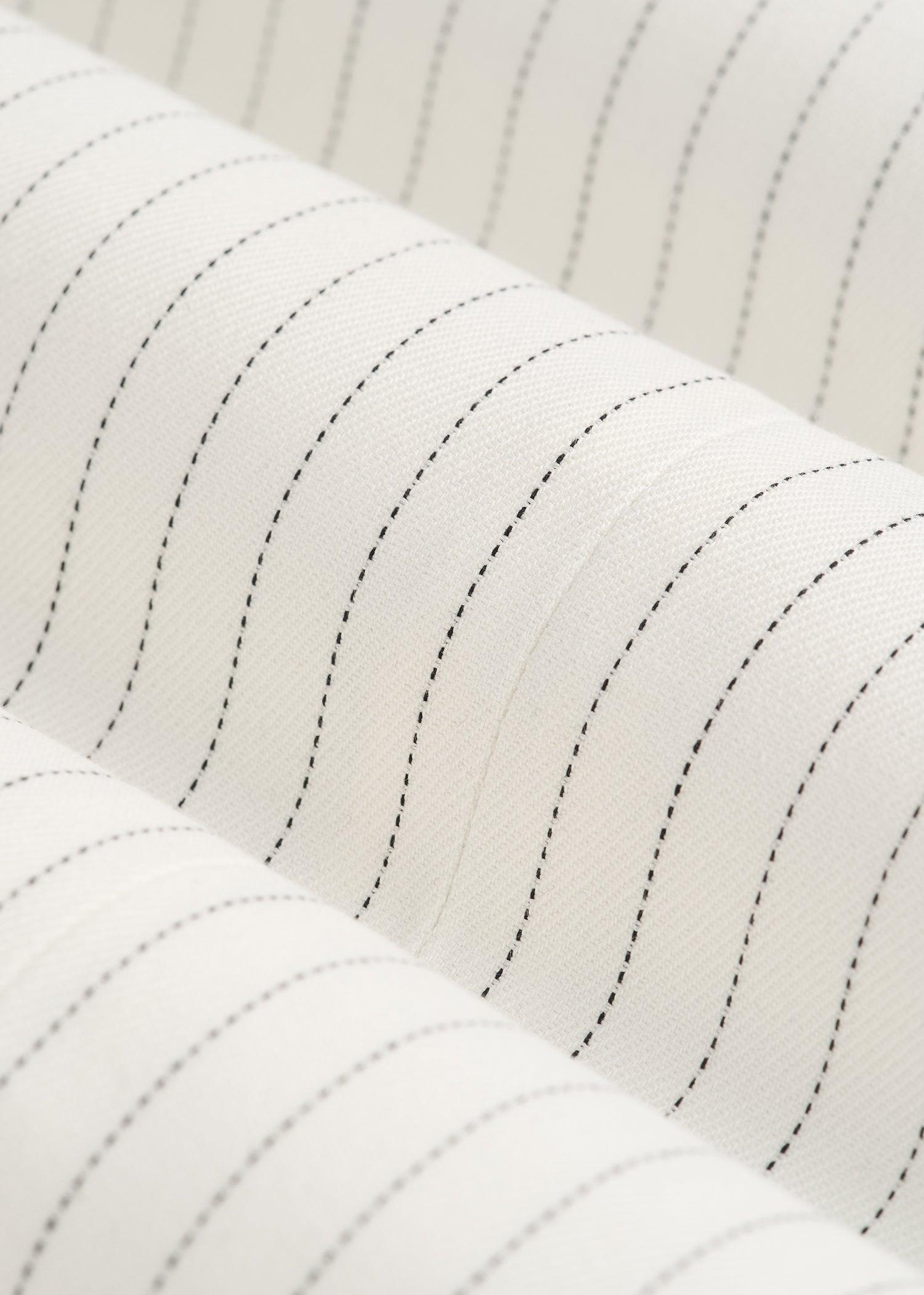 Tailored Vest for Tall Women in Off White Pinstripe Female Product Image