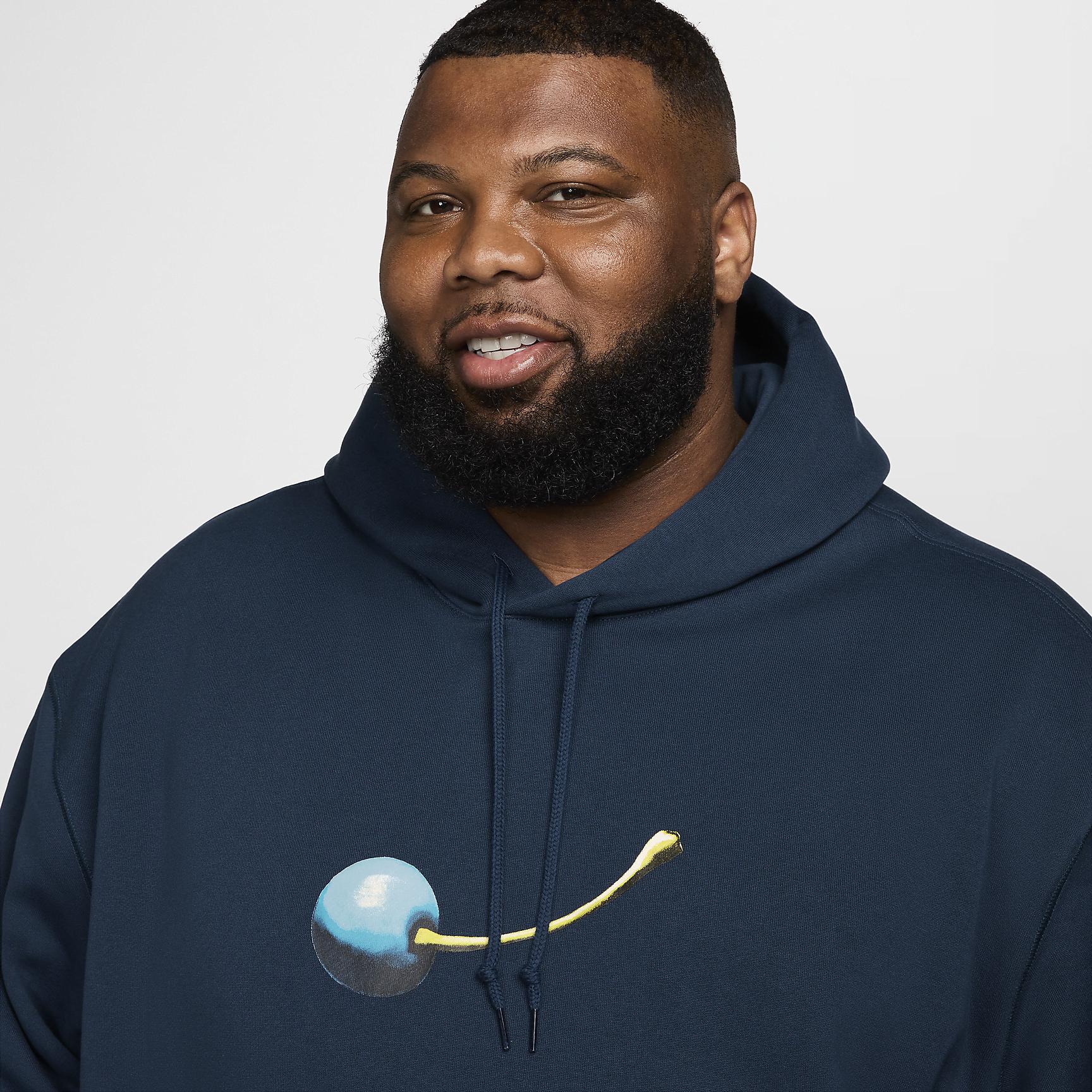 Mens Nike SB Fleece Pullover Skate Hoodie | FV7367-478 Product Image