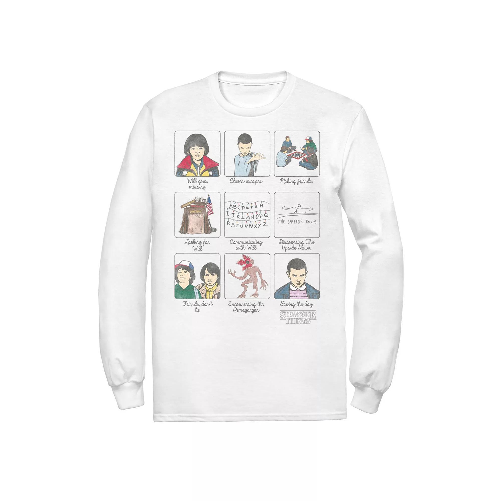 Men's Stranger Things Story Panels Tee,  Product Image