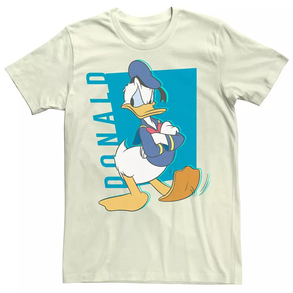 Disney's Donald Duck Pop Art Portrait Moody Men's Tee,  Product Image