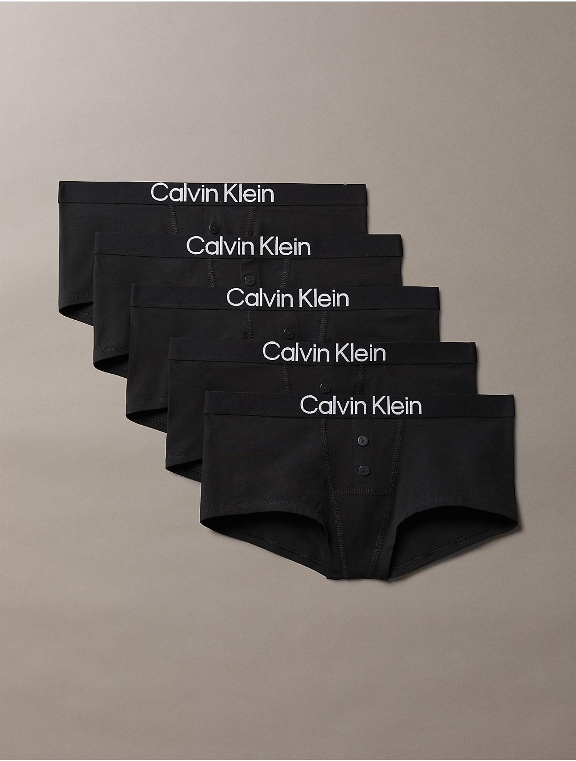 Calvin Klein Womens Maximum Cotton 5-Pack Boyshort - Multi Product Image