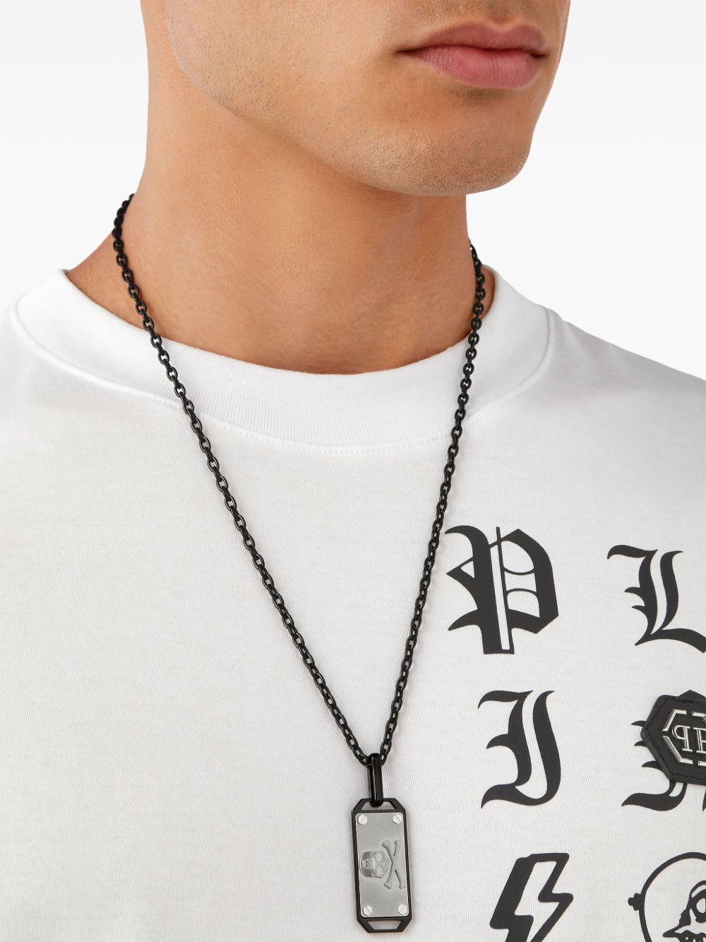 skull-pendant necklace Product Image