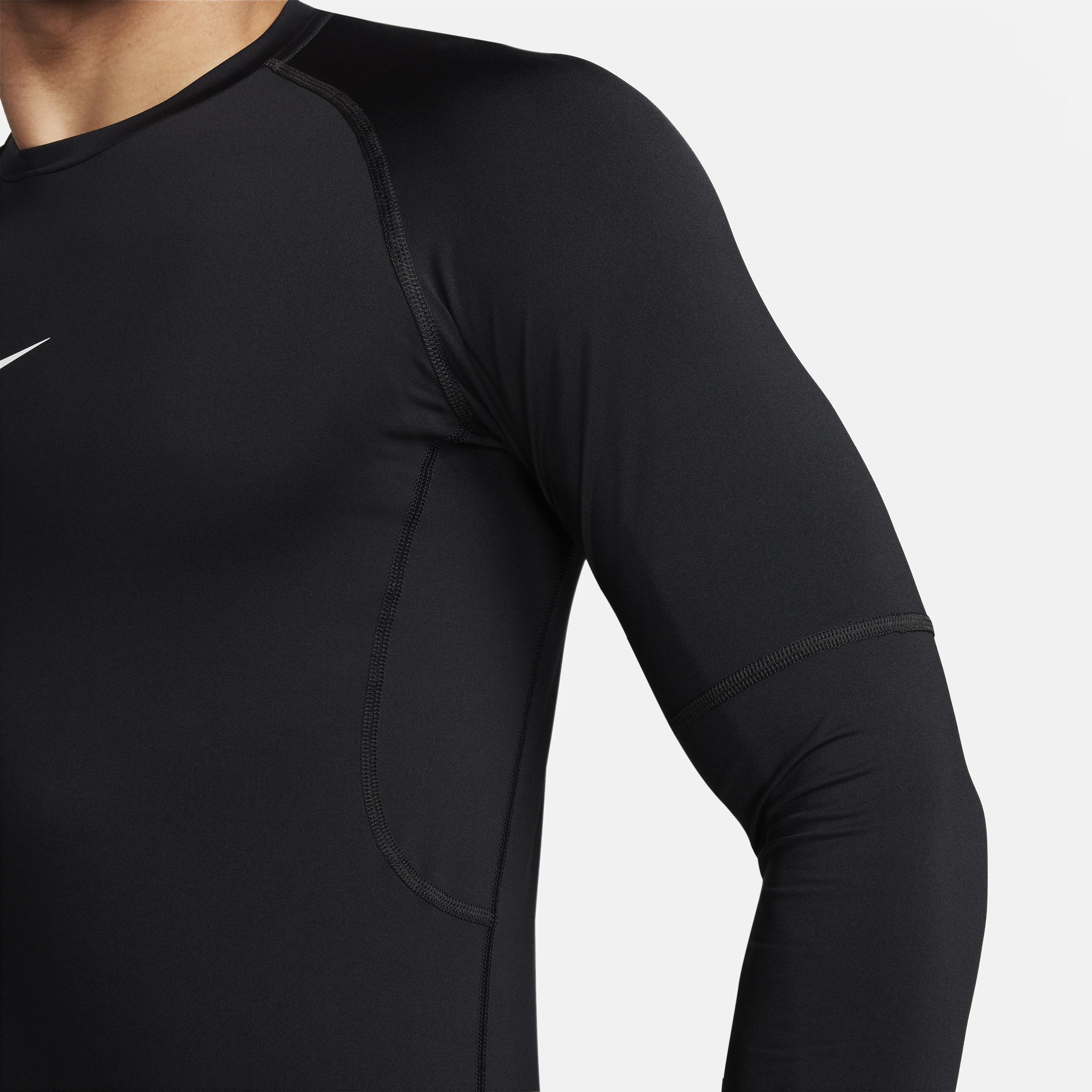 Mens Nike Pro Dri-FIT Slim Long-Sleeve Fitness Top | FB7926-010 Product Image
