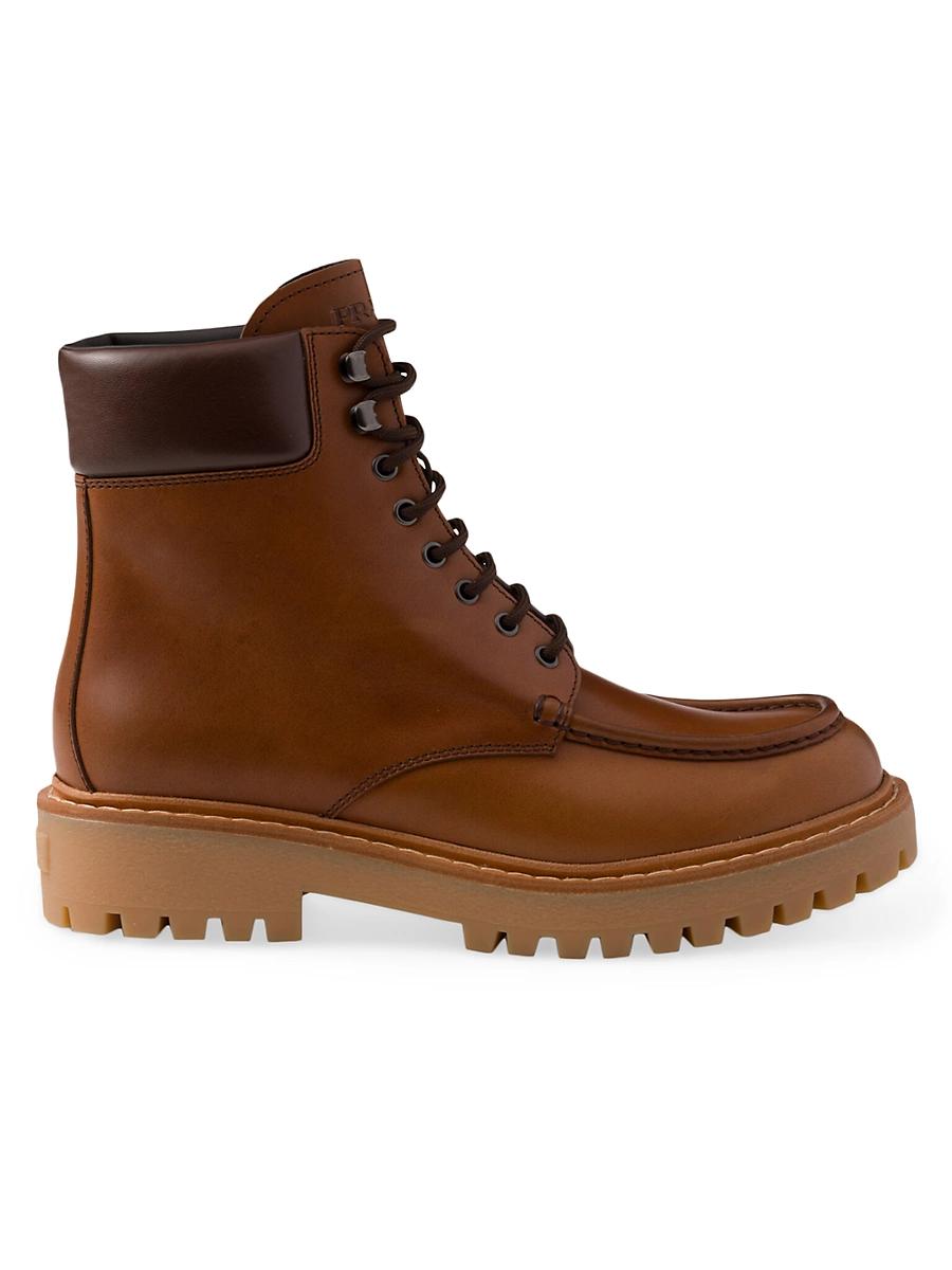 Mens Leather Work Boots Product Image