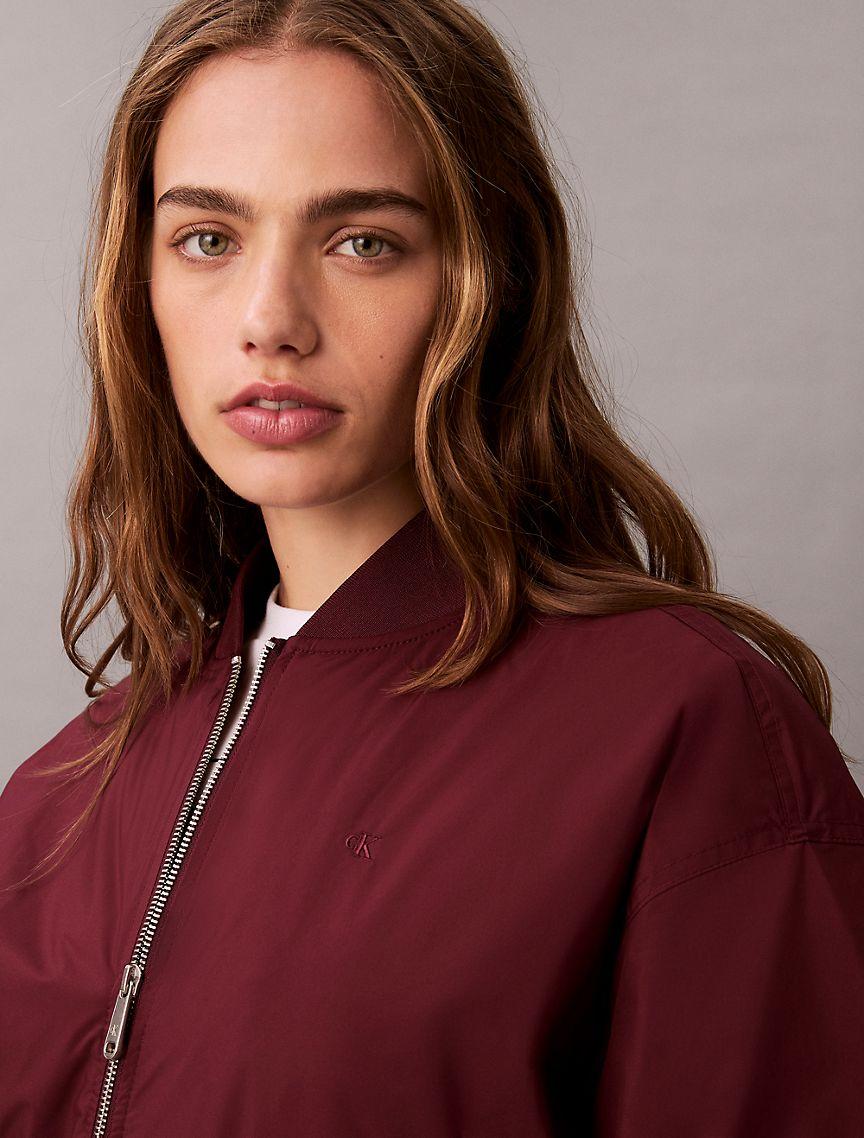 Logo Graphic Padded Bomber Jacket Product Image