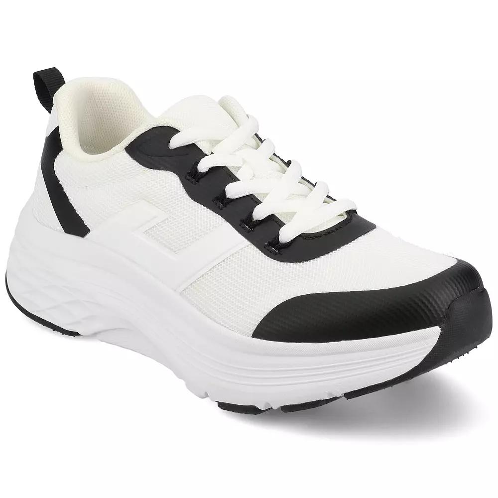 Journee Marshel Women's Casual Lace-Up Sneakers,  Product Image