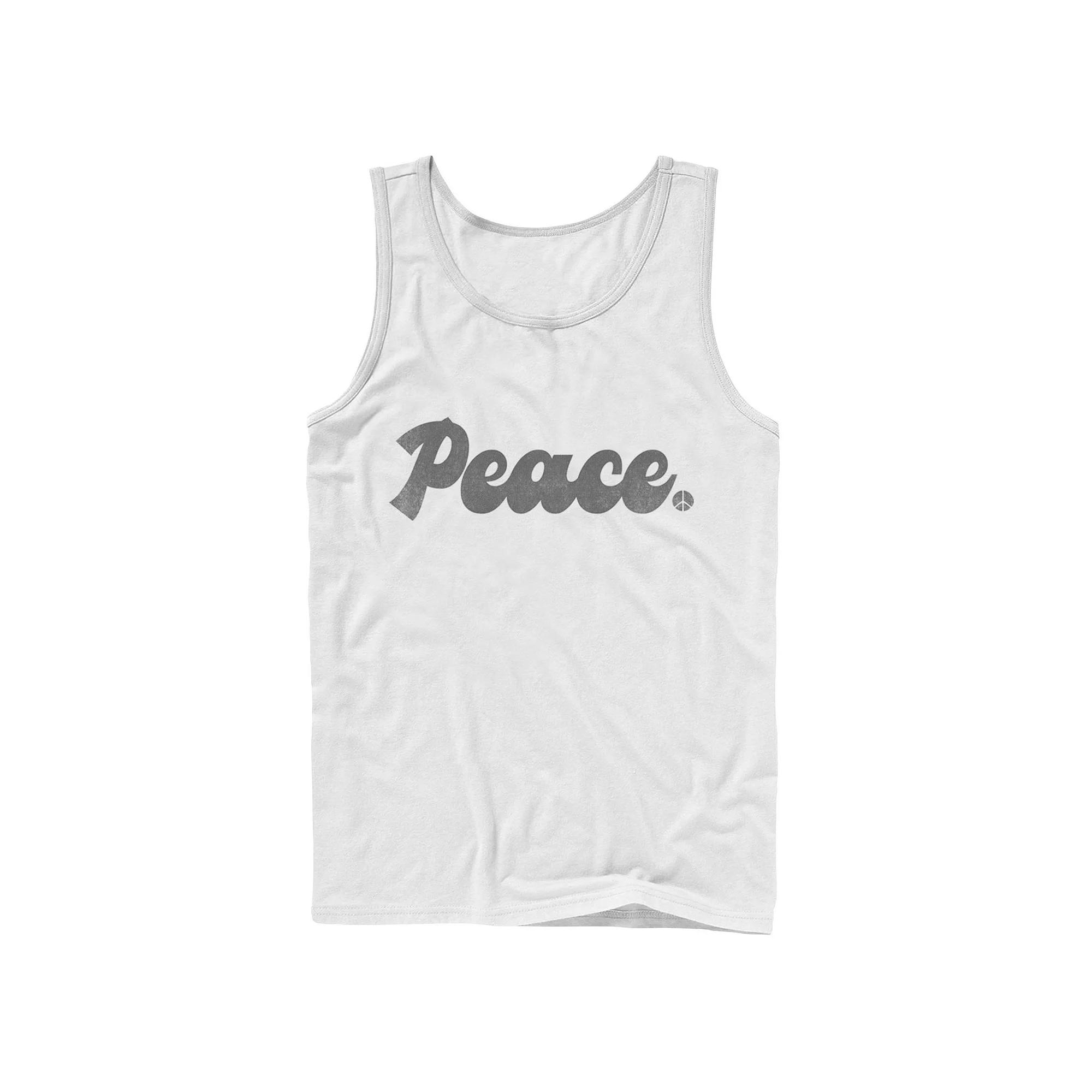 Men's Fifth Sun Peace Retro Tank Top,  Product Image
