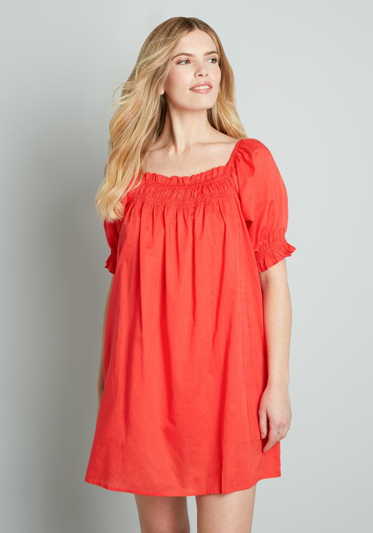 Summertime Garden Stories Smocked Mini Dress Product Image