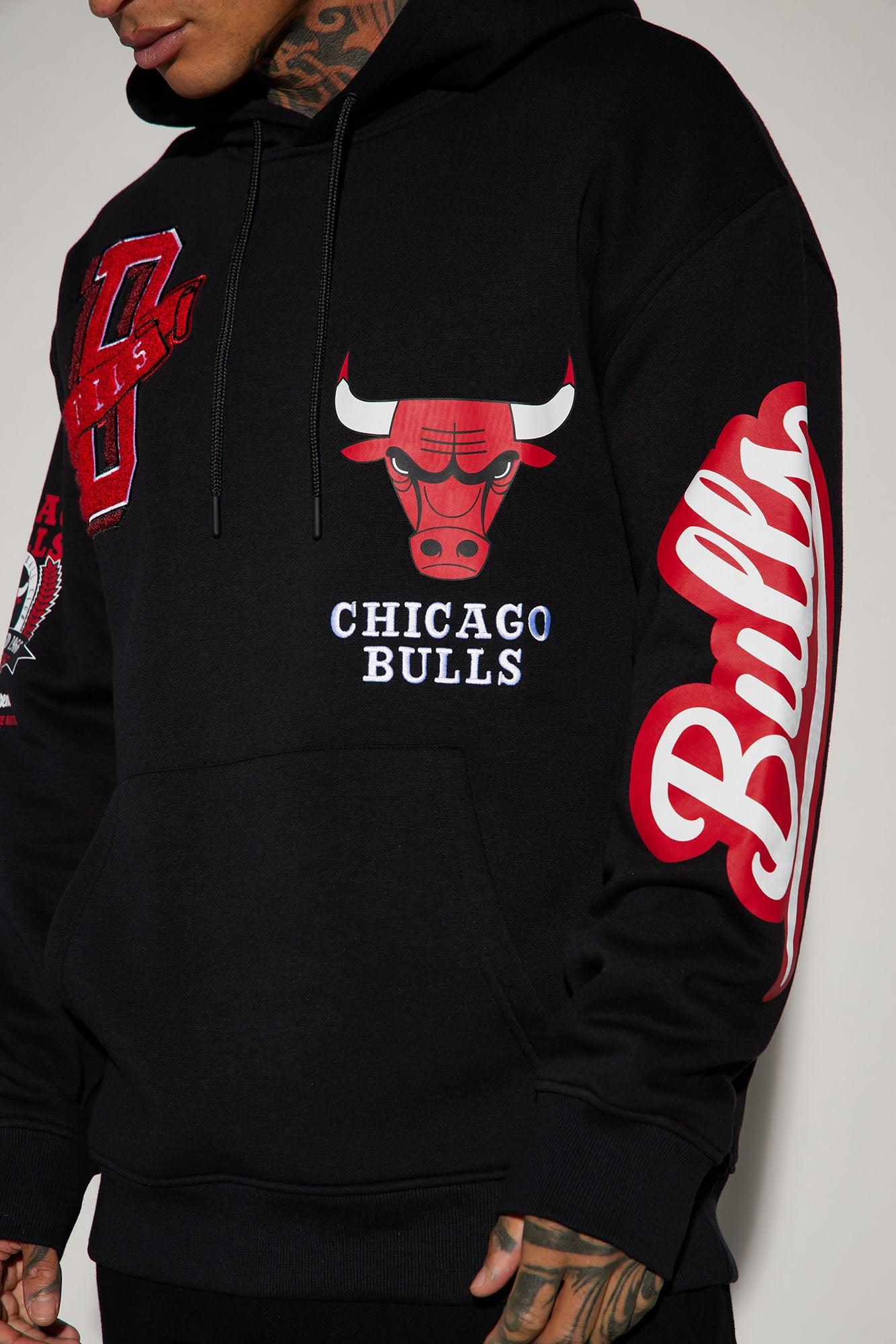 Bulls Campus Hoodie - Black Male Product Image