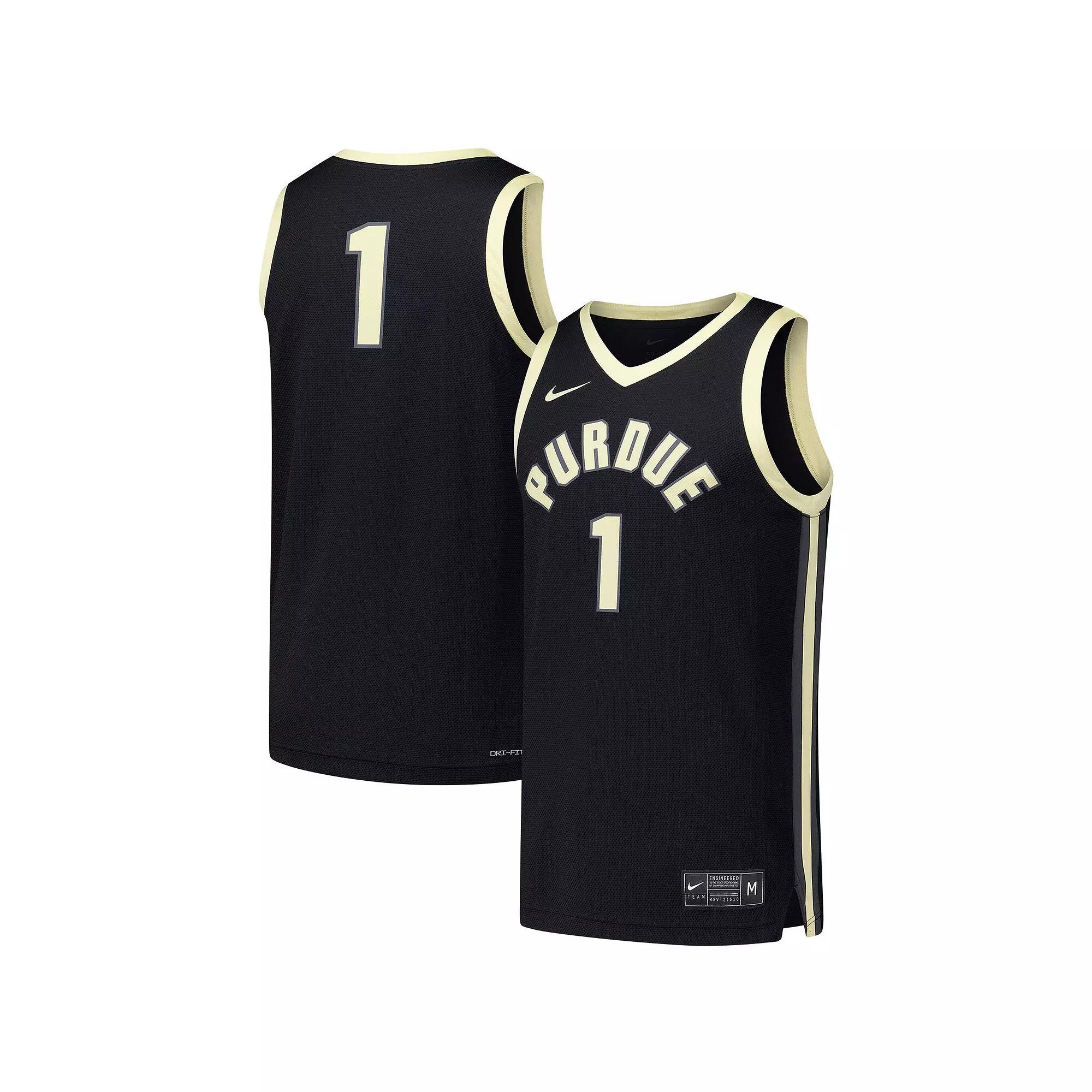 Purdue Nike Mens Dri-FIT College Basketball Replica Jersey | P32818PUBK-PUR Product Image