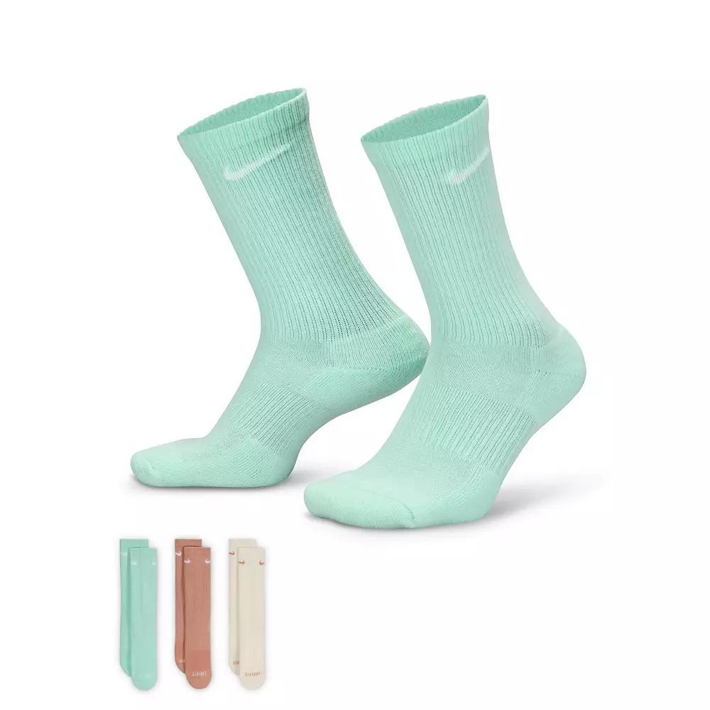 Nike Unisex Everyday Plus Cushioned Training Crew Socks (3 Pairs) Product Image