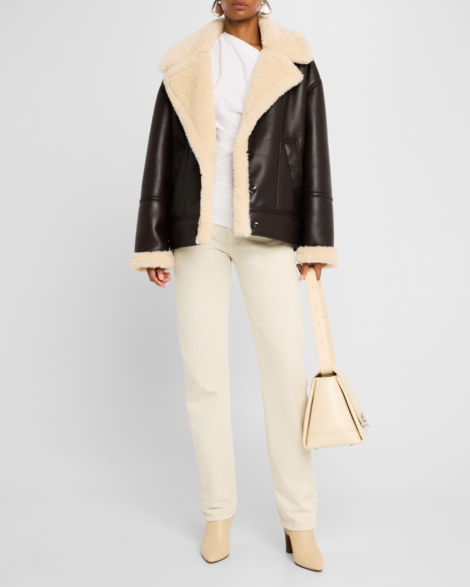 Aubrey Faux Shearling Coat Product Image