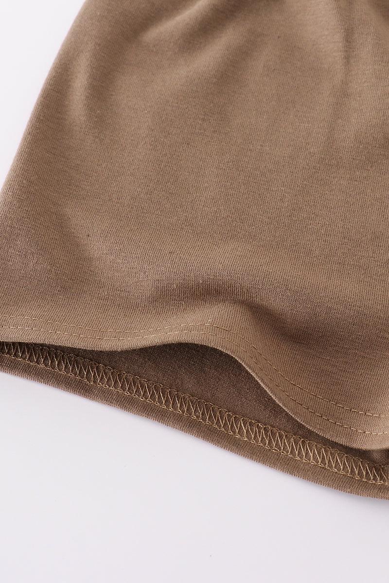 Blue stripe crane truck applique top Product Image