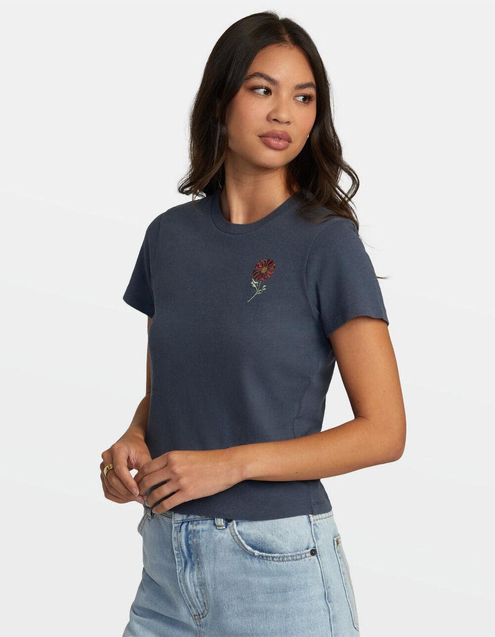 RVCA Flower Womens Tee - NIGHT Product Image