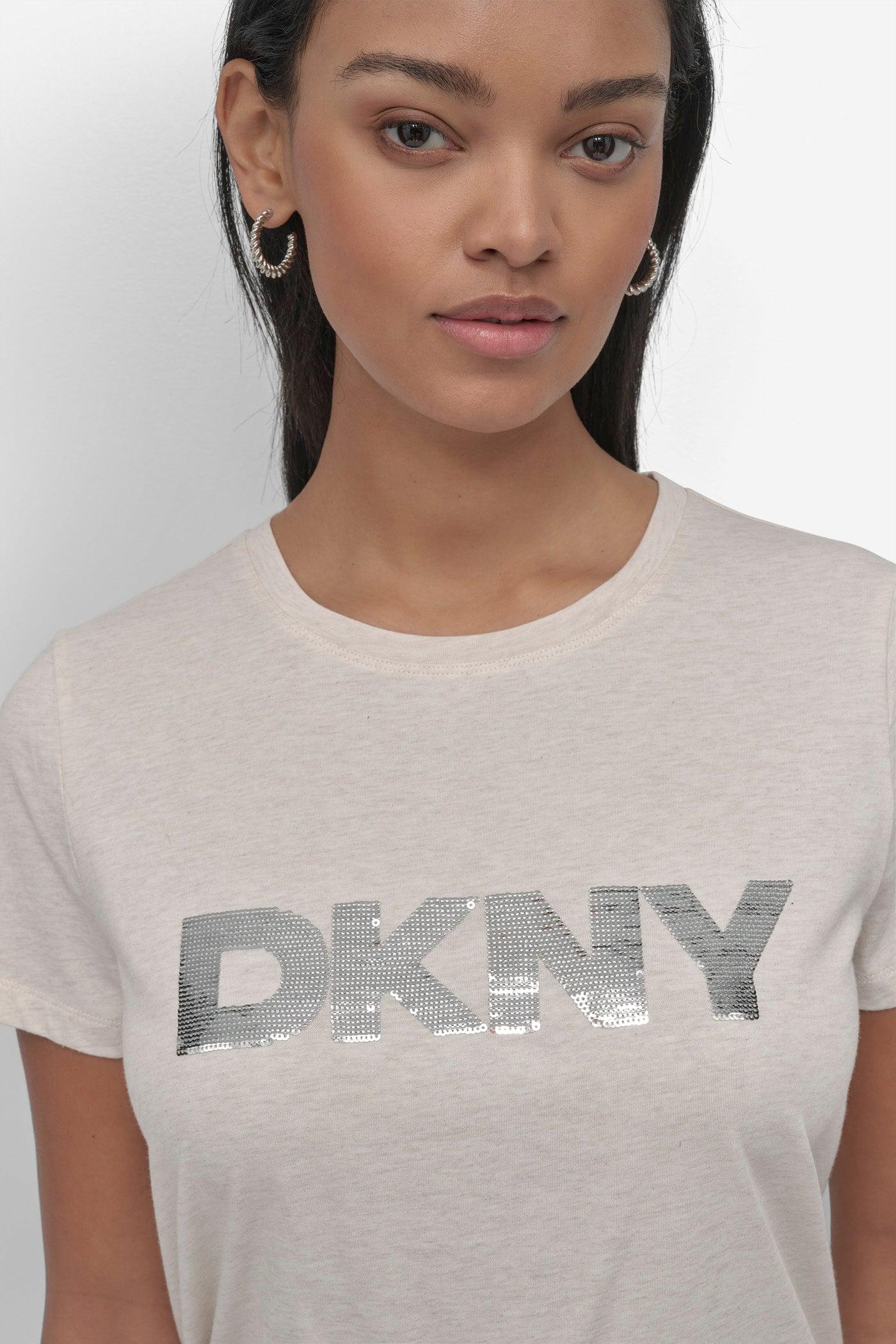 SEQUIN LOGO CREW NECK TEE Product Image