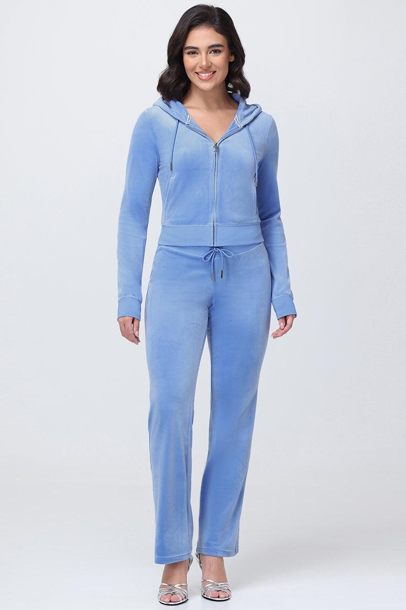 OG Big Bling Velour Hoodie Product Image