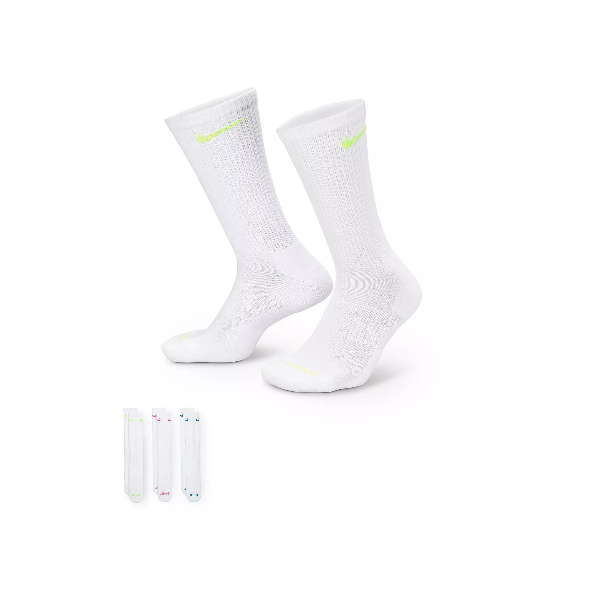 Nike Unisex Everyday Plus Cushioned Training Crew Socks (3 Pairs) Product Image