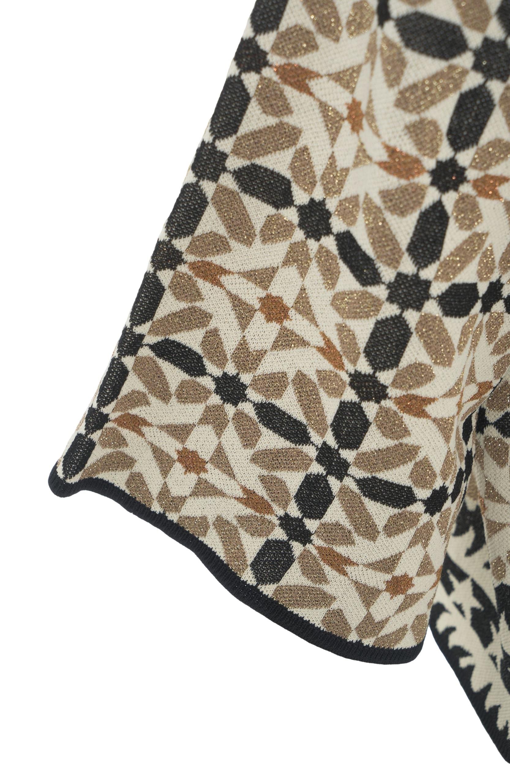 Lurex jacquard blouse Product Image