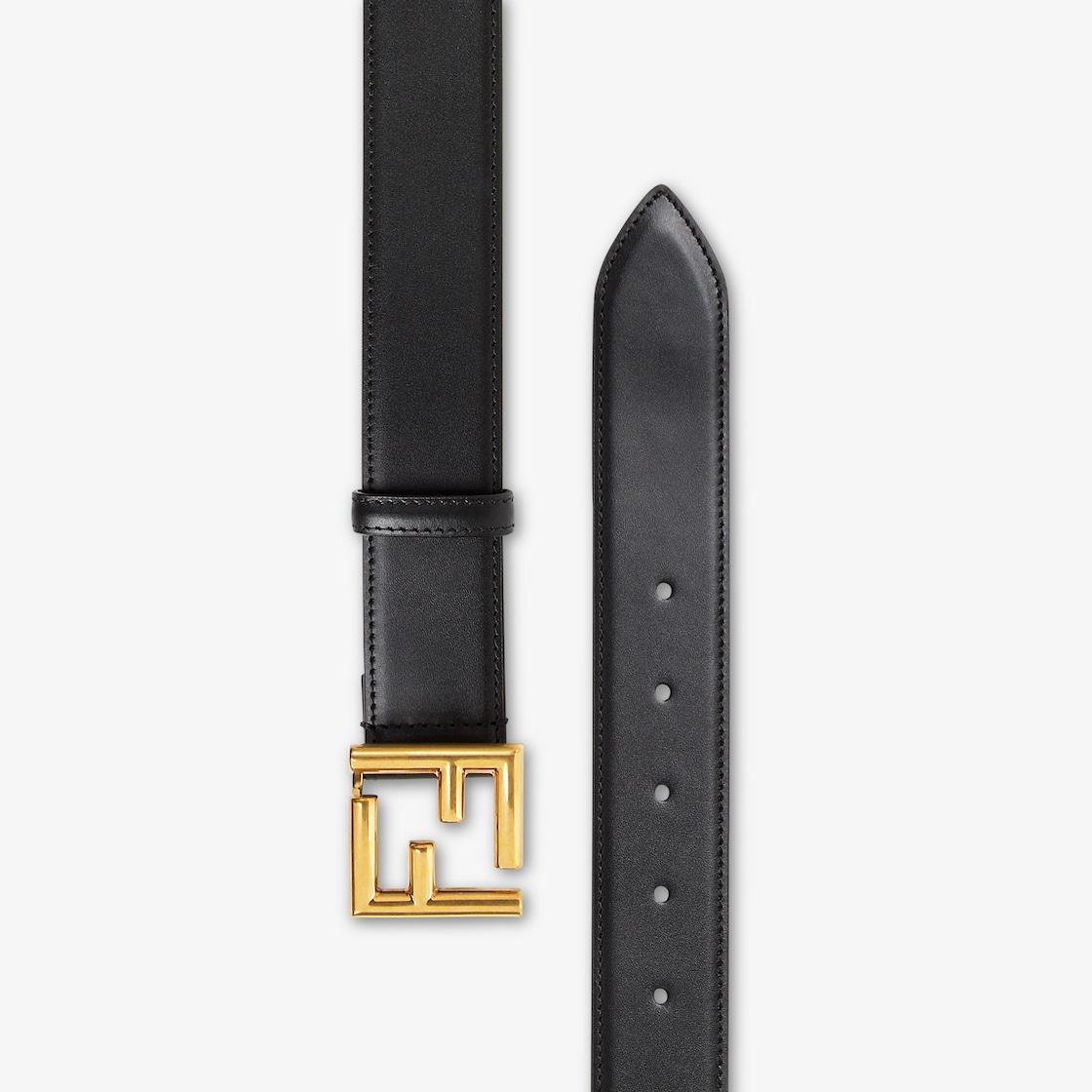 FF BeltBlack leather belt Product Image