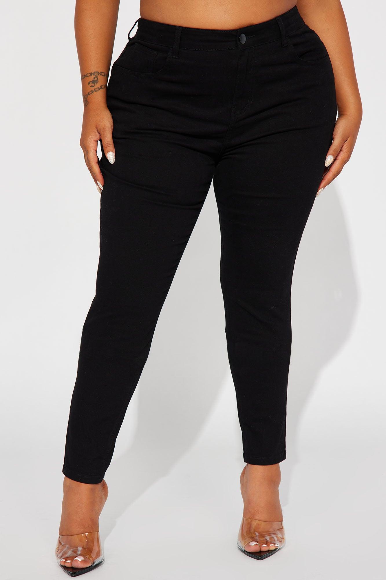 Skinny Uniform Pants - Black Product Image