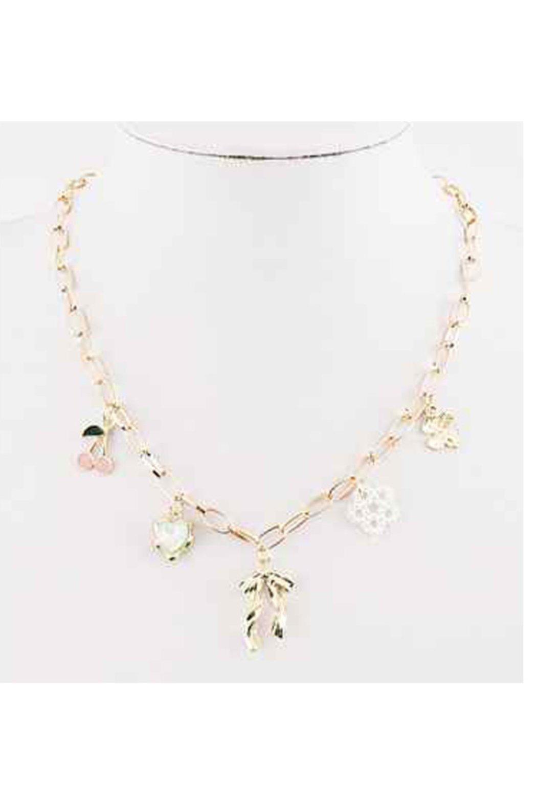 Charm Station Paperclip Chain Necklaces Product Image