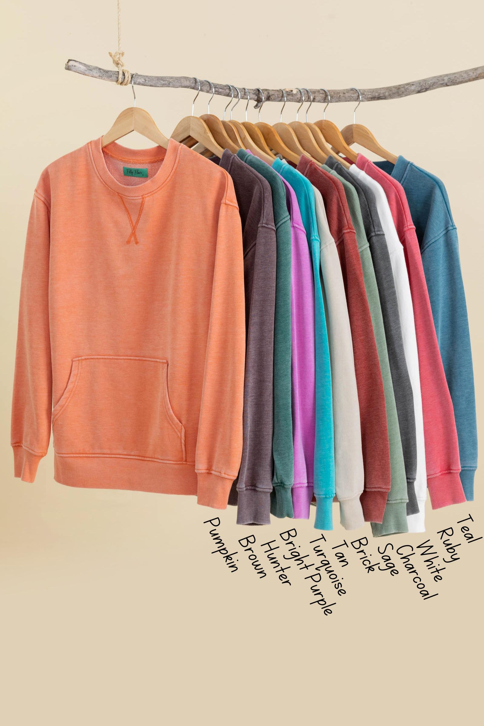 Filly Flair Cozy Campfire Crewneck Sweatshirt Product Image