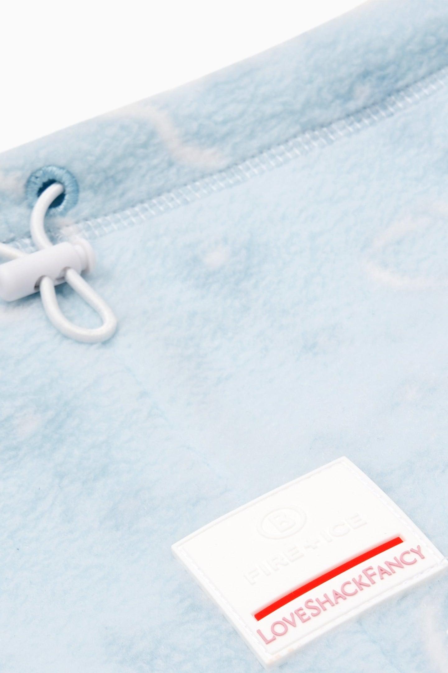 BOGNER FIRE+ICE x LoveShackFancy Arian Neck Gaiter - HOT PINK BABY / O/S Product Image