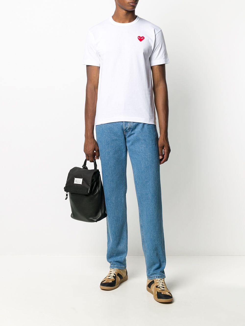 applique logo T-shirt Product Image