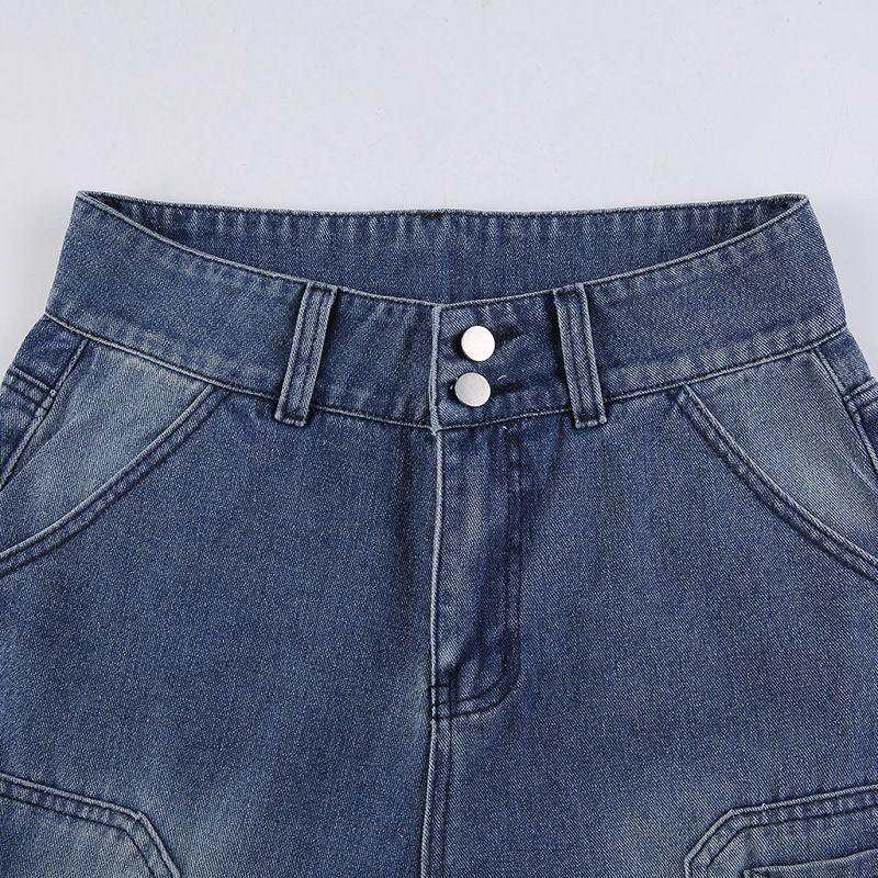 Mid-Rise Wide-Leg Jeans Product Image