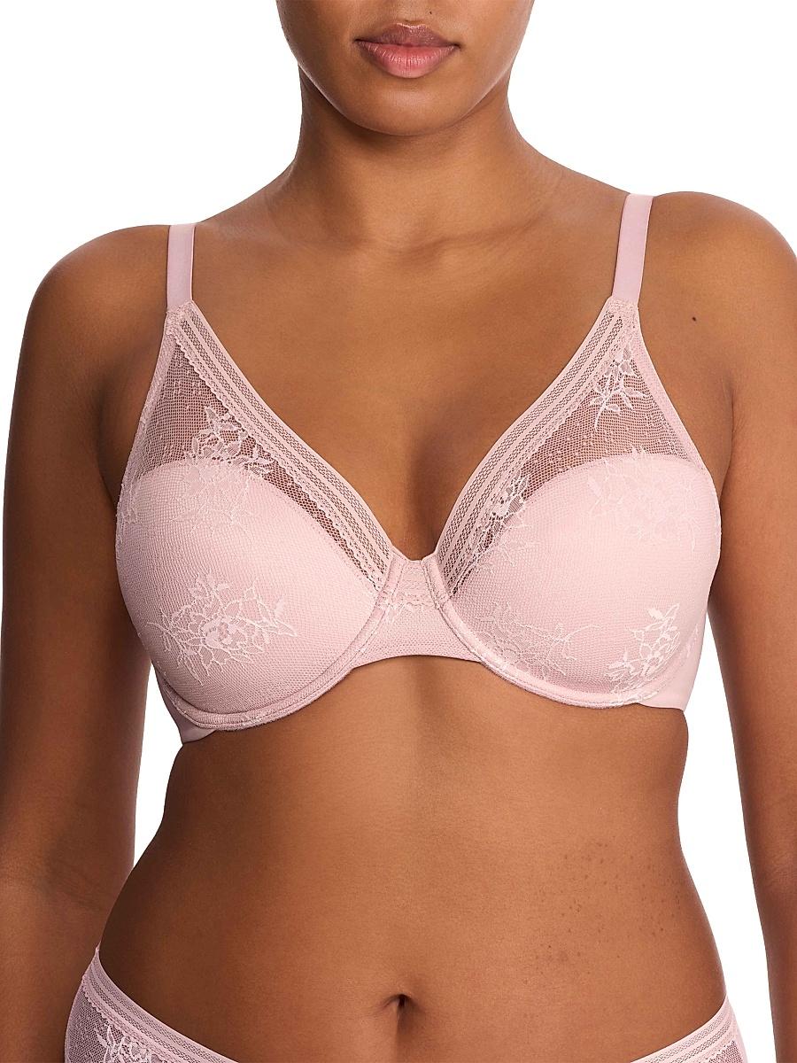 Womens Love Lace Full Coverage Plunge T-Shirt Bra Product Image
