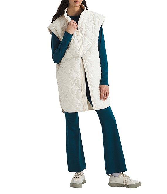 The North Face Diamond Peak Insulated Rollover Collar Zip Front Vest Product Image