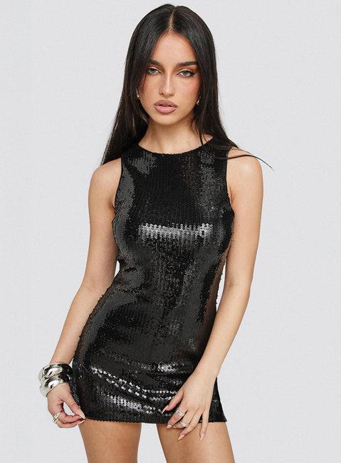 Yumiko Romper Black Sparkle Product Image