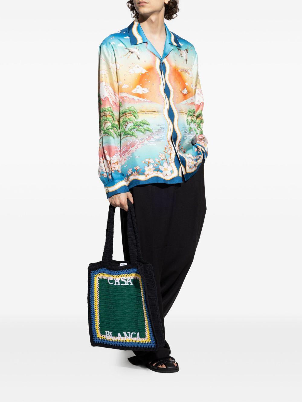 silk shirt Product Image