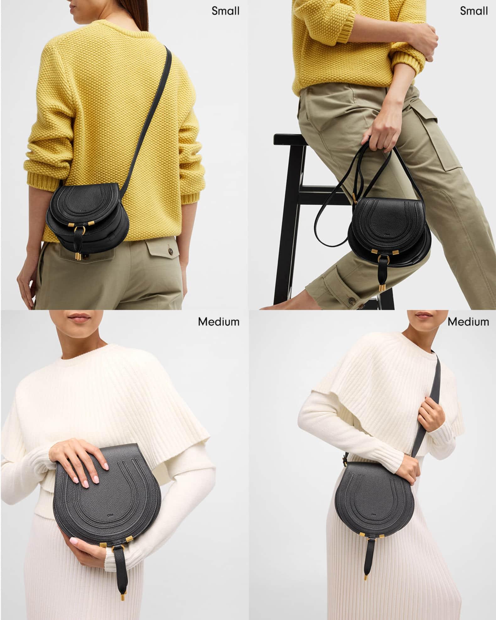 Marcie Small Crossbody Bag in Grained Calfskin Product Image