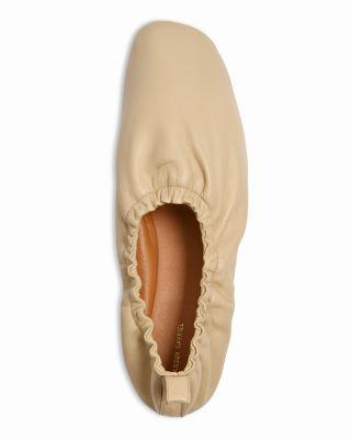   Women's Ruched Ballet Flats  Product Image