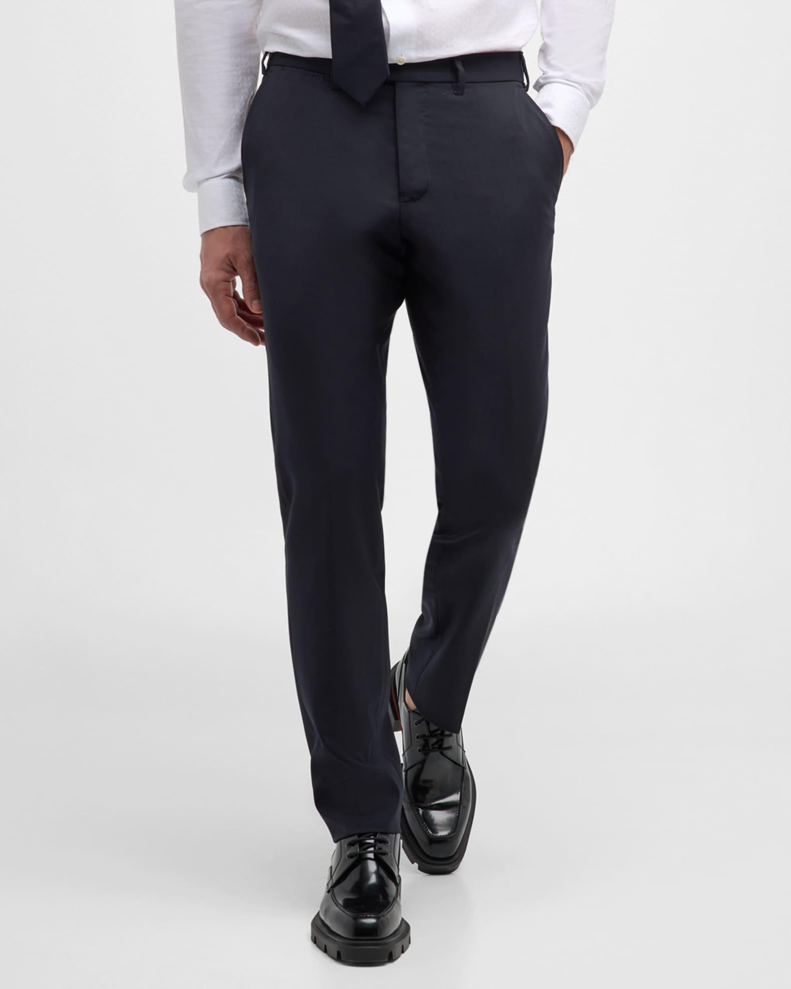 Men's G-Line Flat Front Trousers Product Image