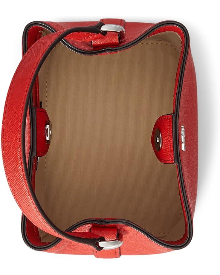 Leather Small Farrah Satchel Product Image