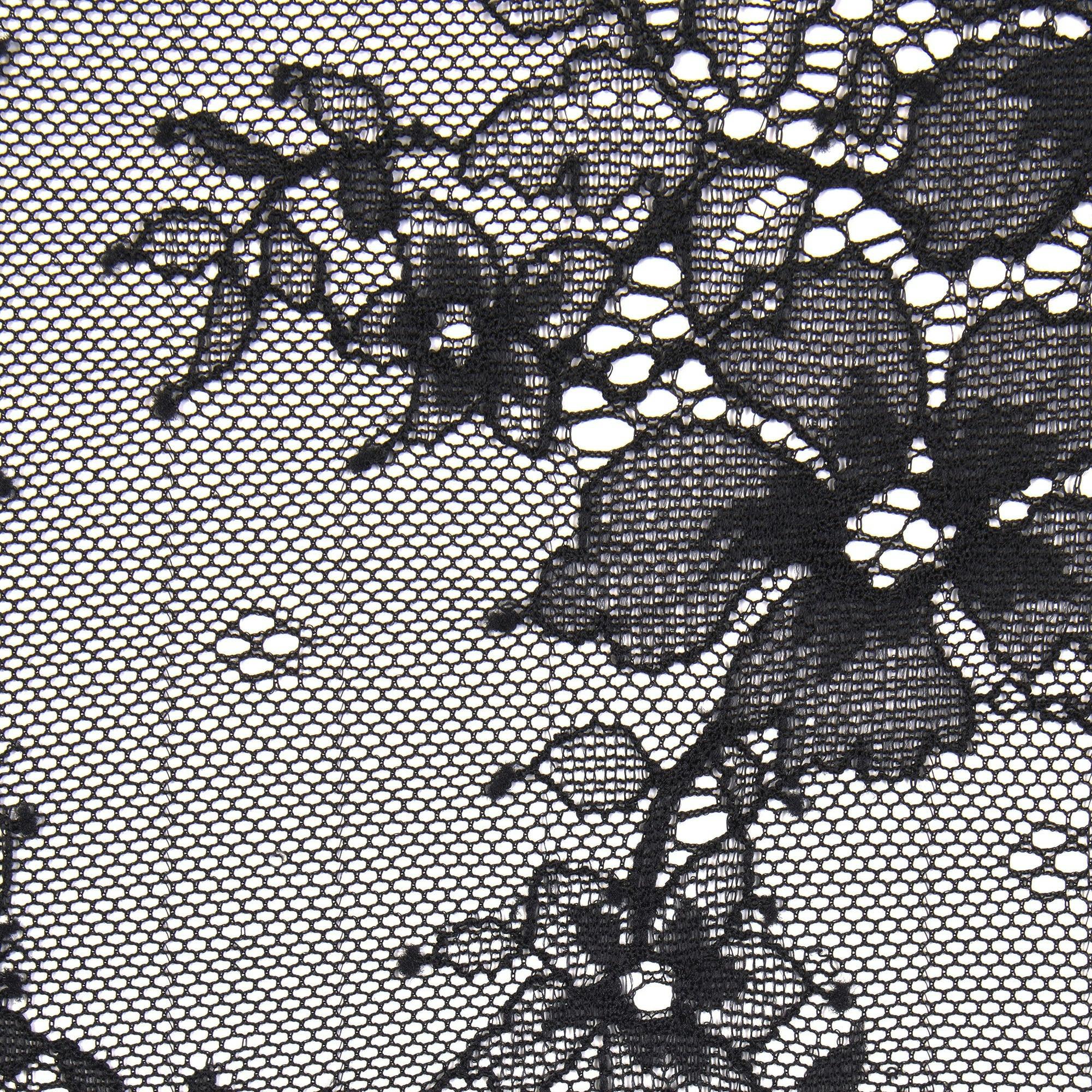 ULTRA FINE LACE CORSET | ONYX Product Image