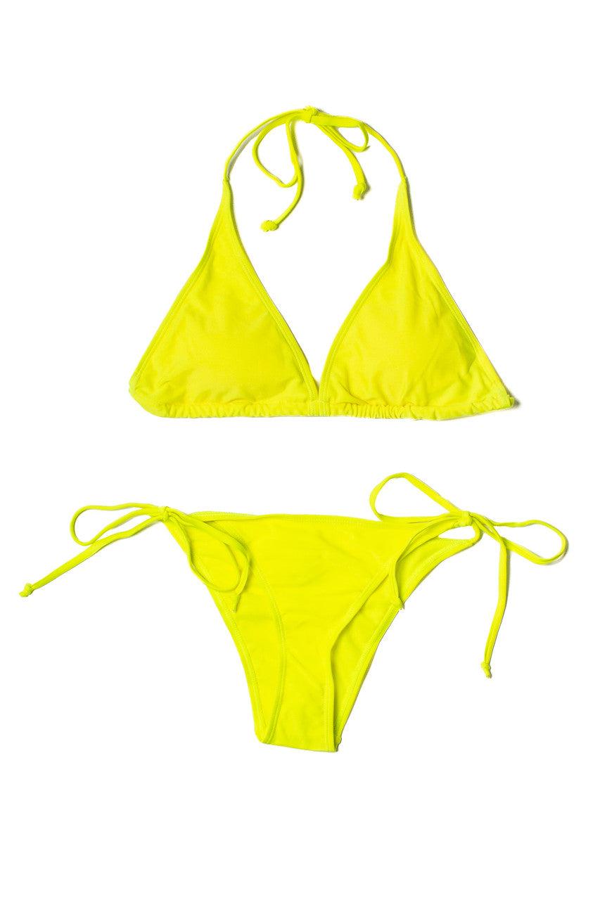 Citrus Neon Triangle Bikini Bottom Product Image