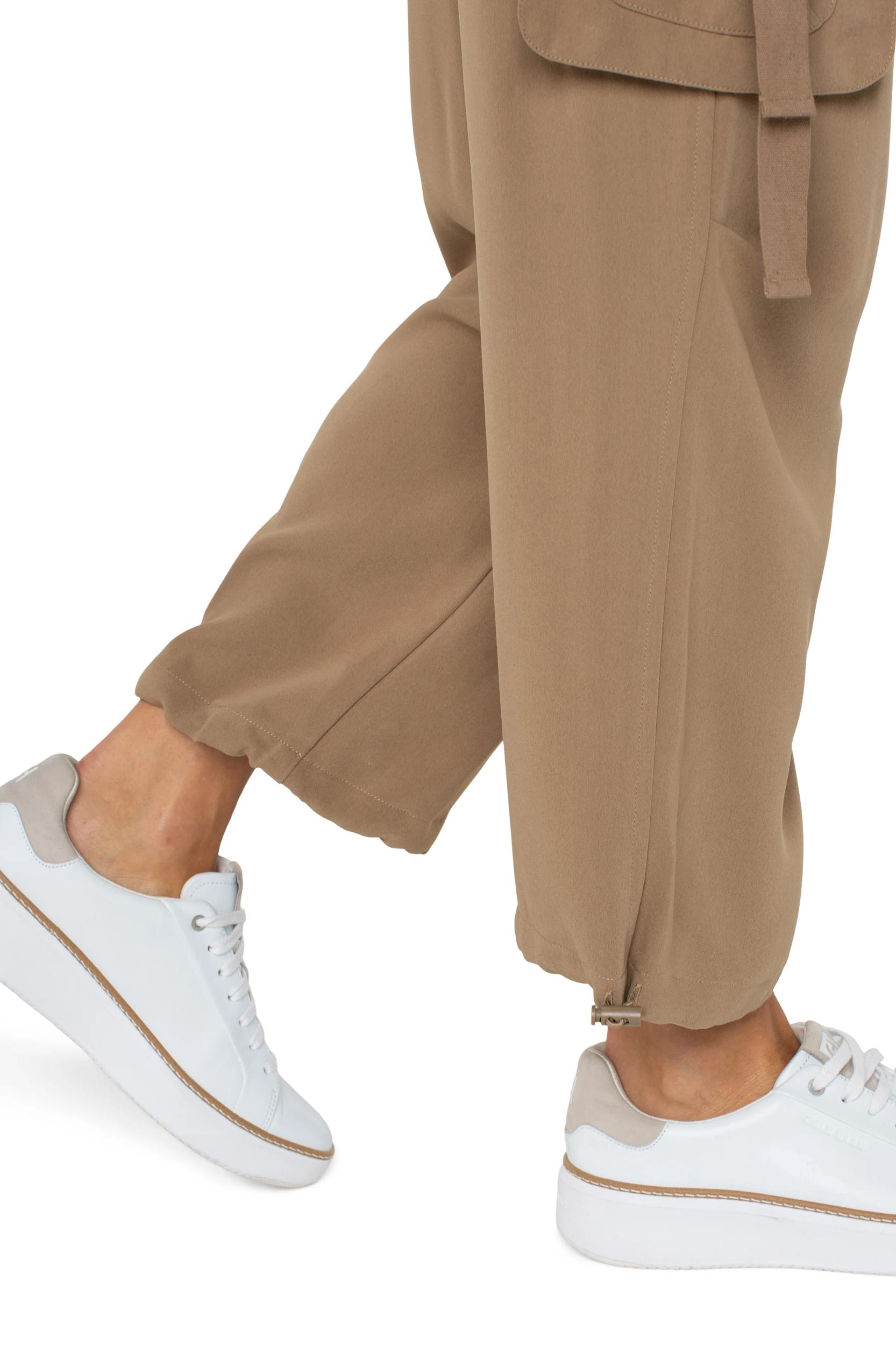 Cinch Hem Parachute Cargo Pants Product Image