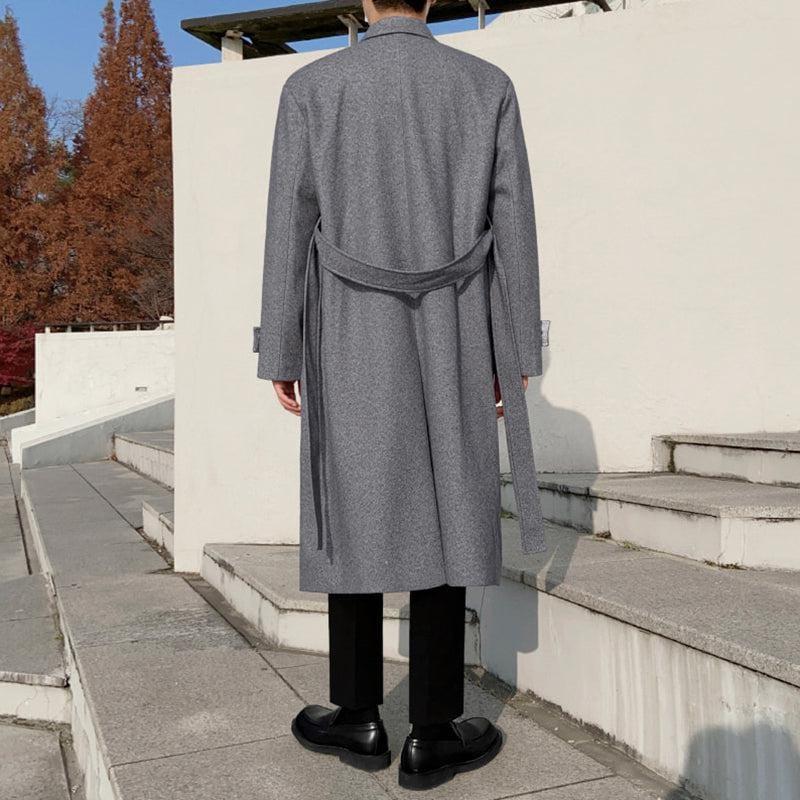 RT No. 3403 BELT WOOLEN COAT JK Product Image