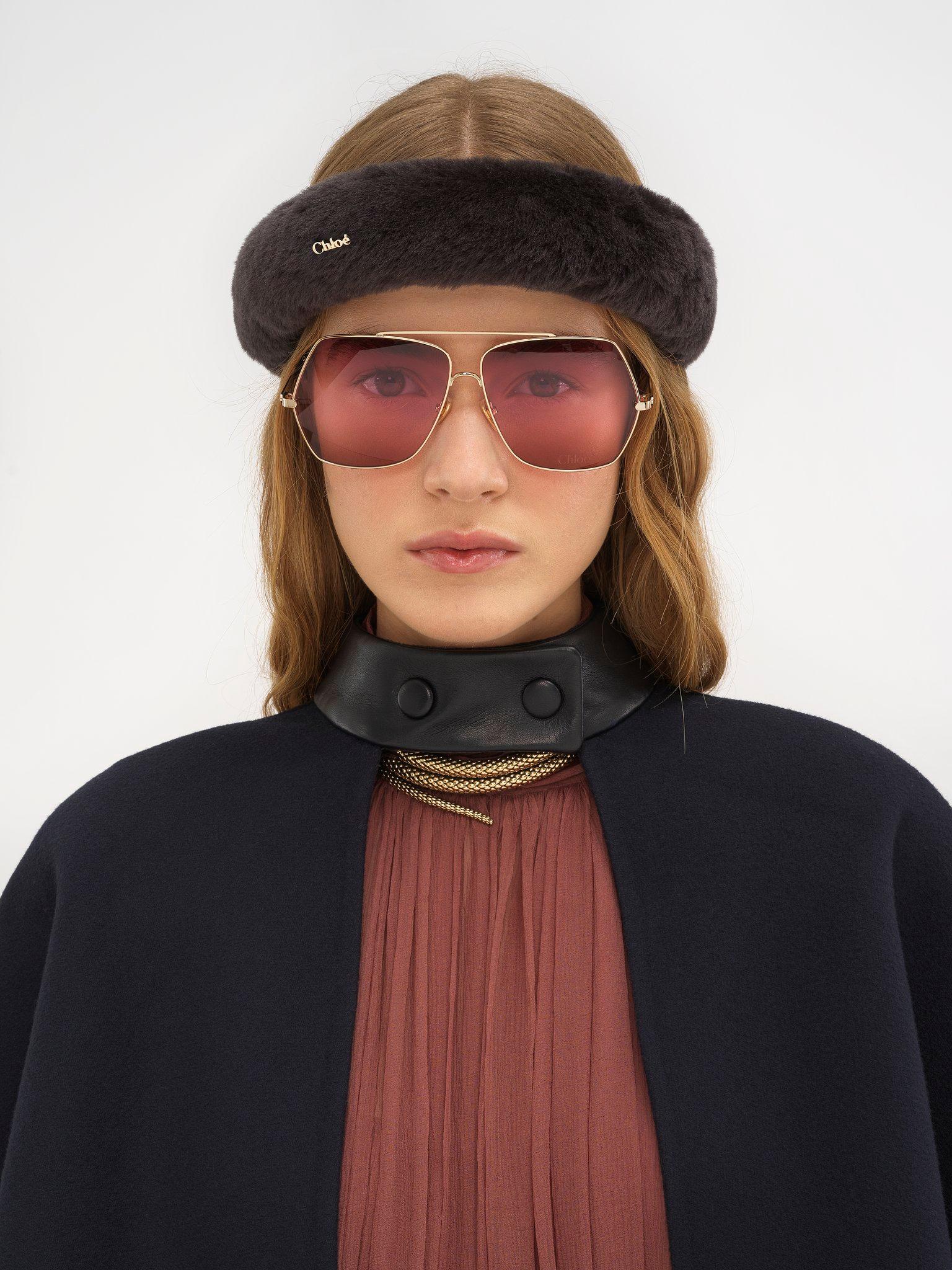 Shearling headband Product Image