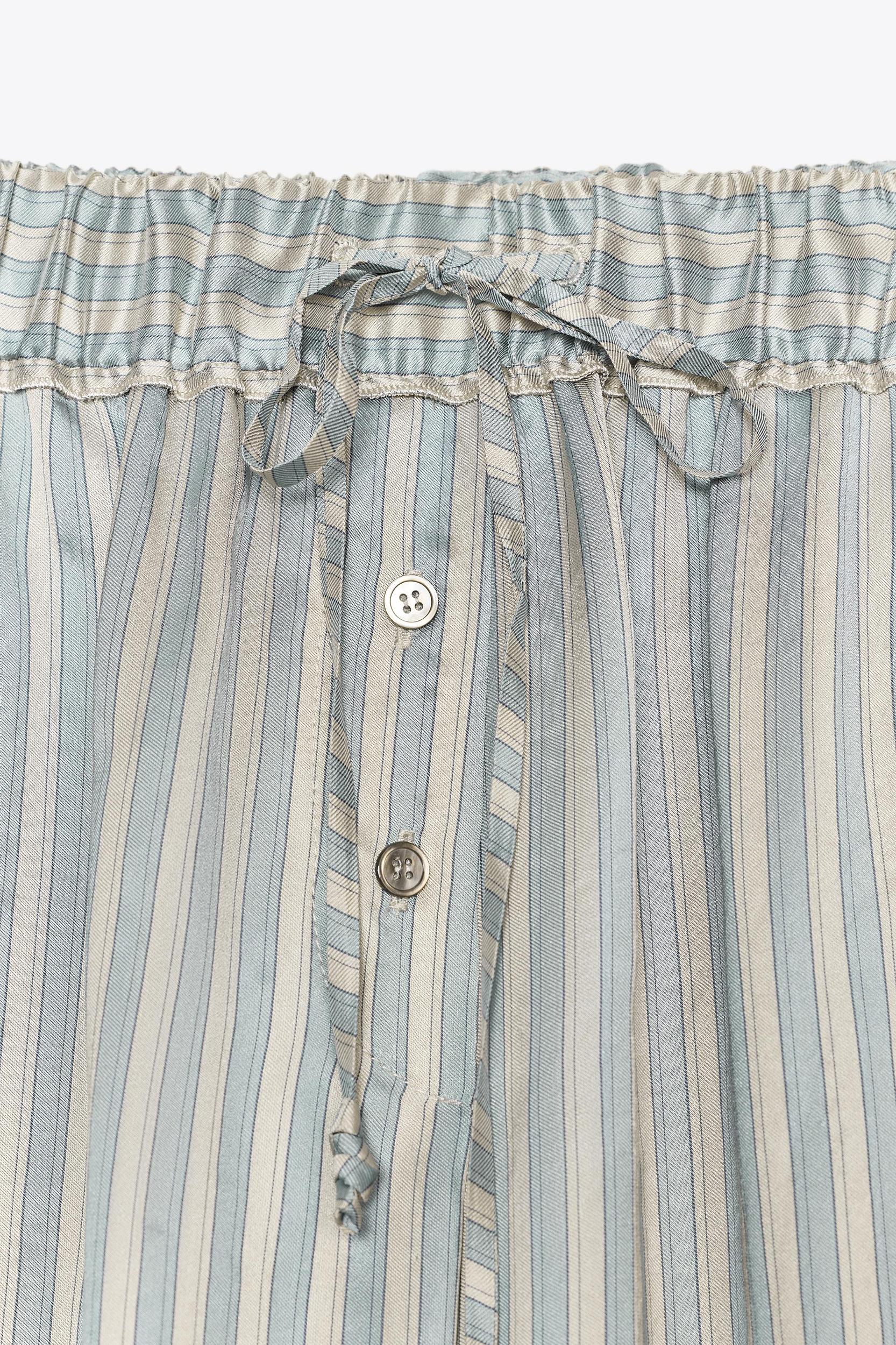 ZW COLLECTION STRIPED PAJAMA PANTS Product Image