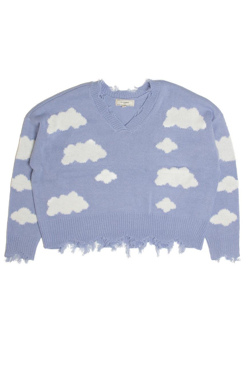 Distressed Cloud Sweater Product Image