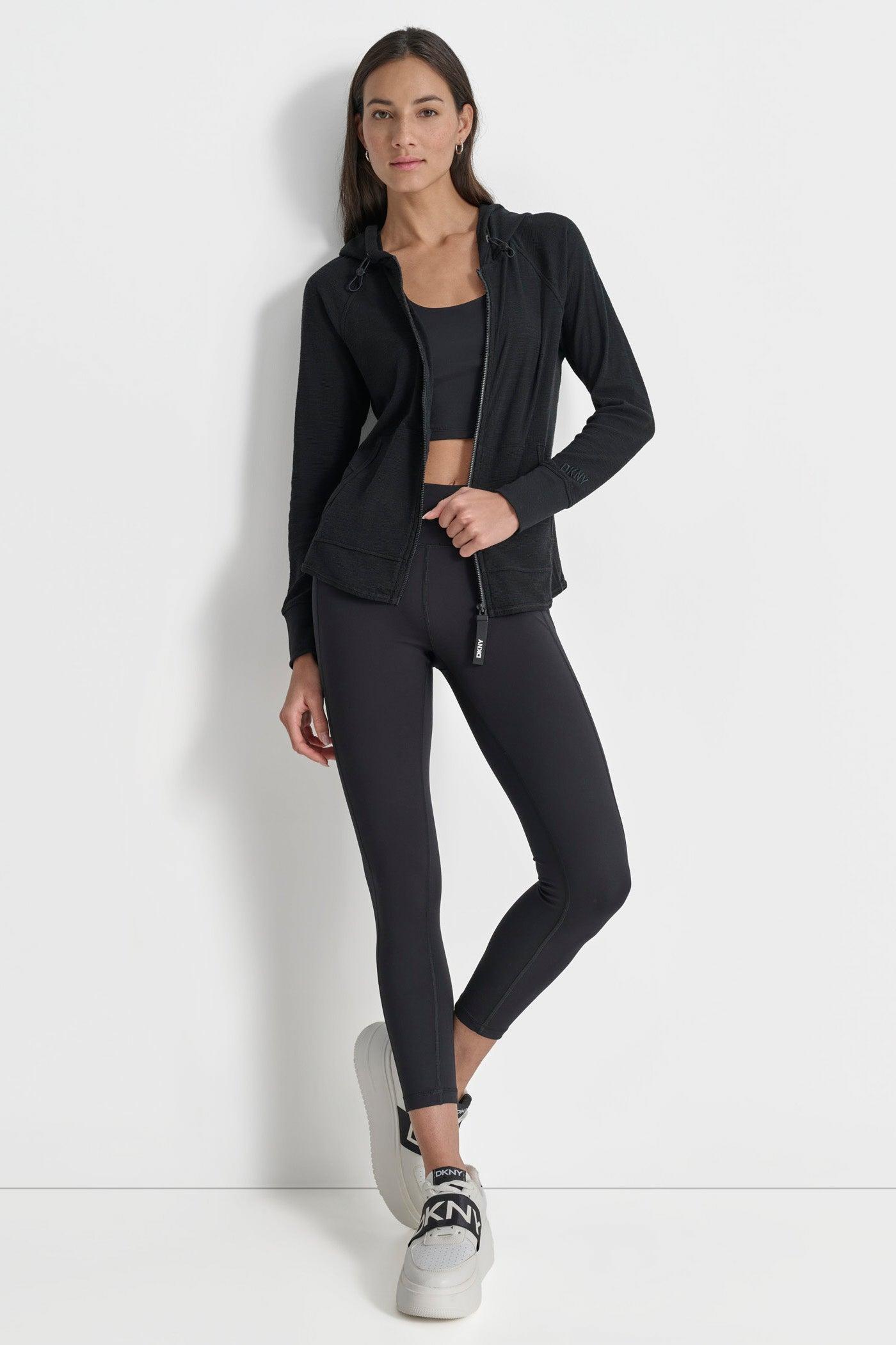 SLUB WAFFLE KNIT HOODIE Product Image