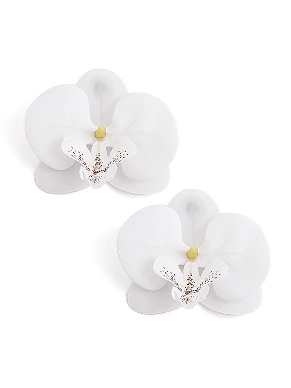 Flower Shape Drop Earrings Product Image