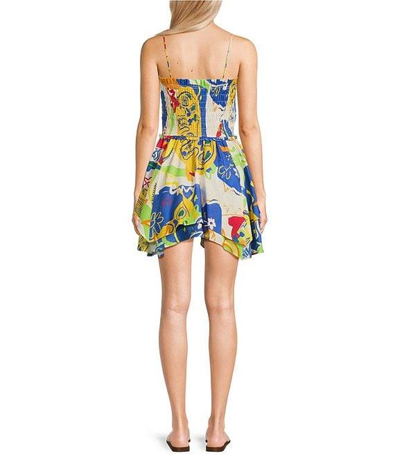 Chelsea & Violet Yvette Sleeveless Smocked A-Line Dress Product Image