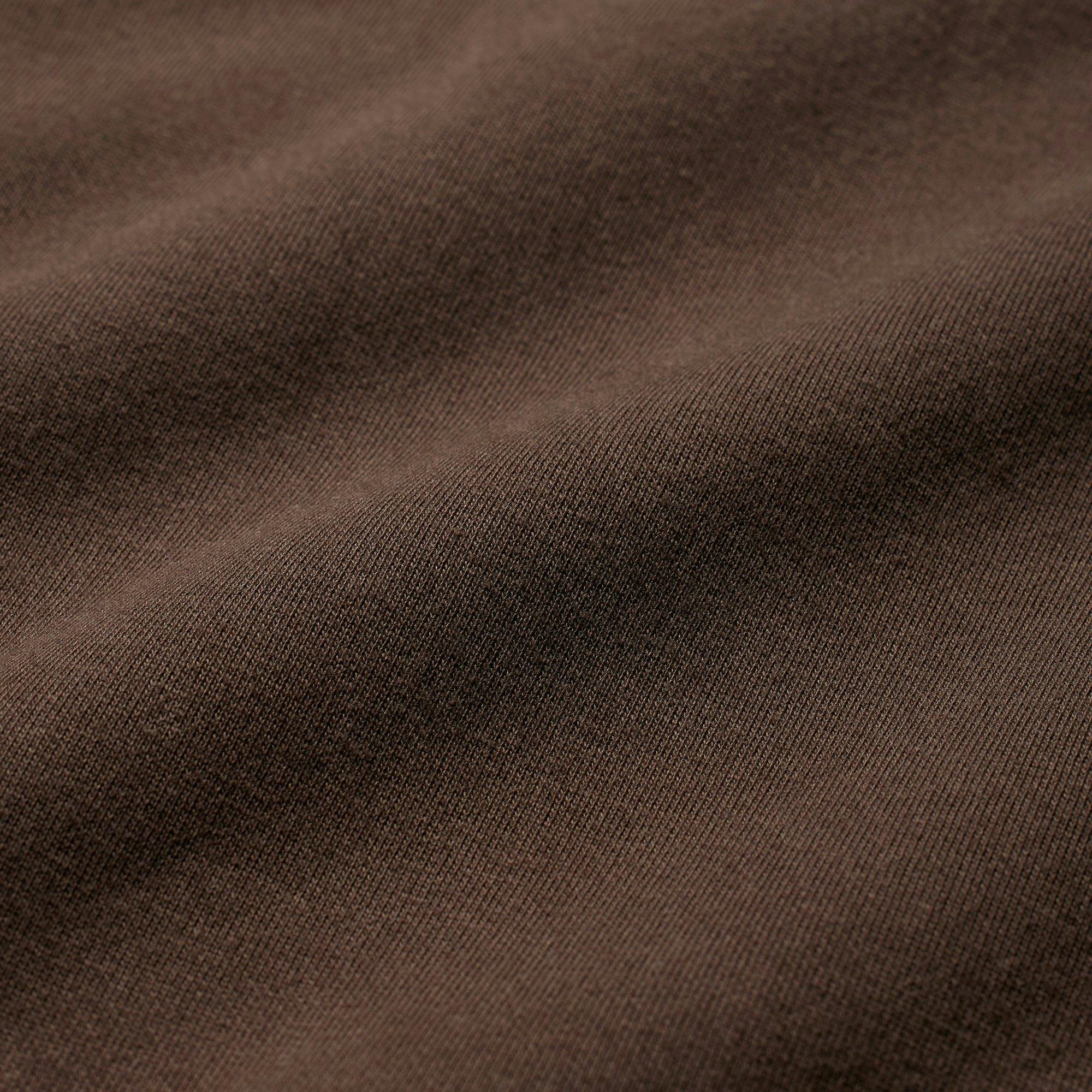 COTTON FLEECE CLASSIC STRAIGHT LEG PANT | DARK SEPIA Product Image